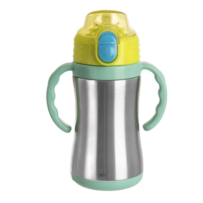 Zielona butelka dla dzieci ze stali nierdzewnej 330 ml – Orion Bonami Oferta czasowa