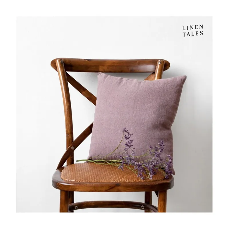 Promocja Lniana poszewka na poduszkę 50x50 cm Ashes of Roses – Linen Tales Bonami
