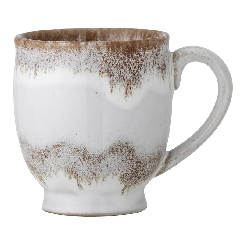 Brązowy kamionkowy kubek 450 ml Jatoba – Bloomingville Bonami Promocja