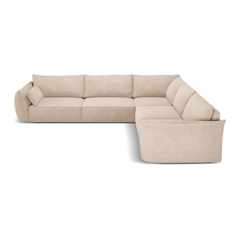 Najlepsza cena Beżowy narożnik (róg zmienny) Vanda – Mazzini Sofas Bonami