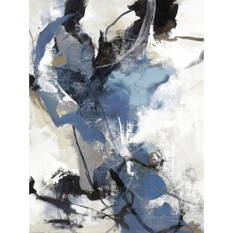 Obraz 90x120 cm Blue Vibes – Malerifabrikken Bonami Łatwy zwrot