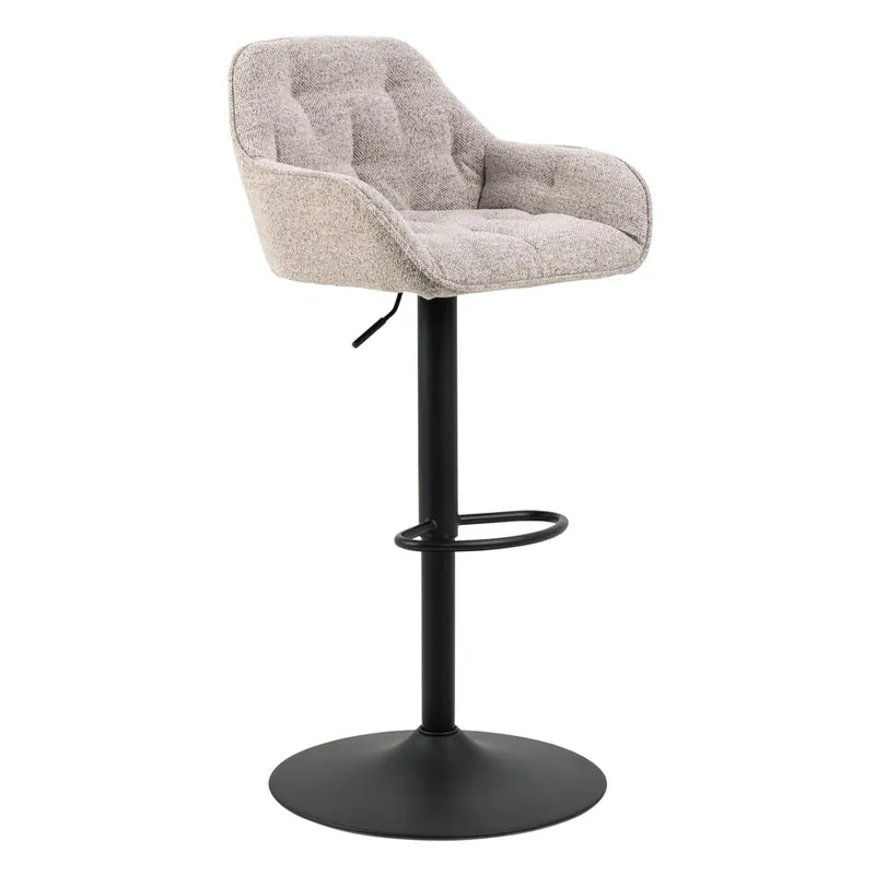 Dodaj do koszyka Jasnoszare hokery obrotowe zestaw 2 szt. 109 cm Brooke – Actona Bonami