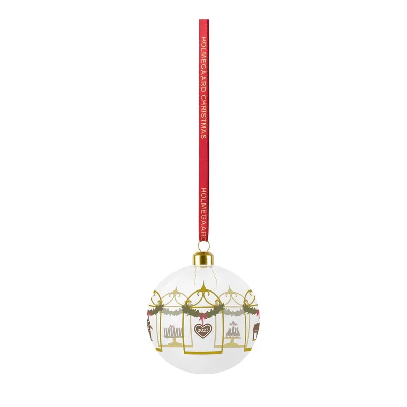 Szklana ręcznie dmuchana bombka ø 8 cm Annual Christmas Bauble – Holmegaard Bonami Ekspresowa dostawa
