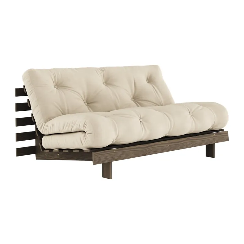 Beżowokremowa rozkładana sofa 160 cm Roots – Karup Design Bonami Kup online