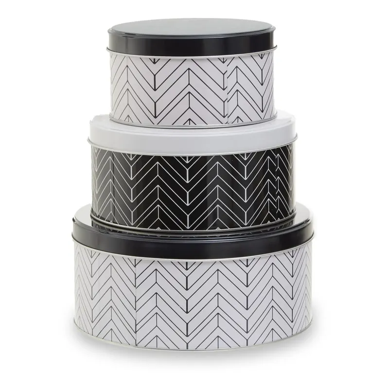 Hit cenowy Metalowe pojemniki na żywność 3 szt. na żywność Urban – Premier Housewares Bonami