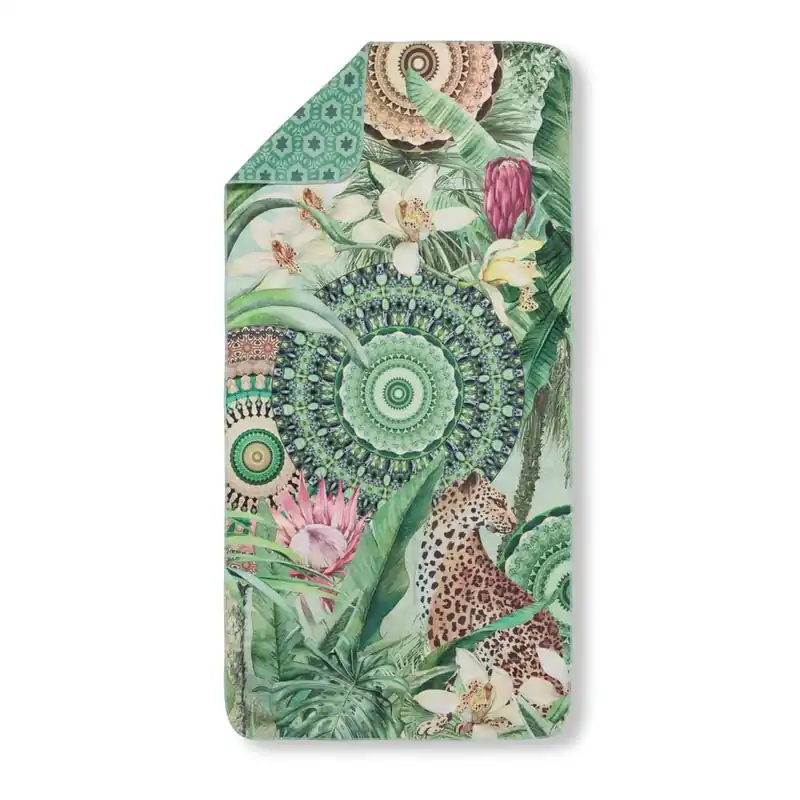 Do wyczerpania zapasów Zielony ręcznik plażowy szybkoschnący 50x100 cm – HIP Bonami