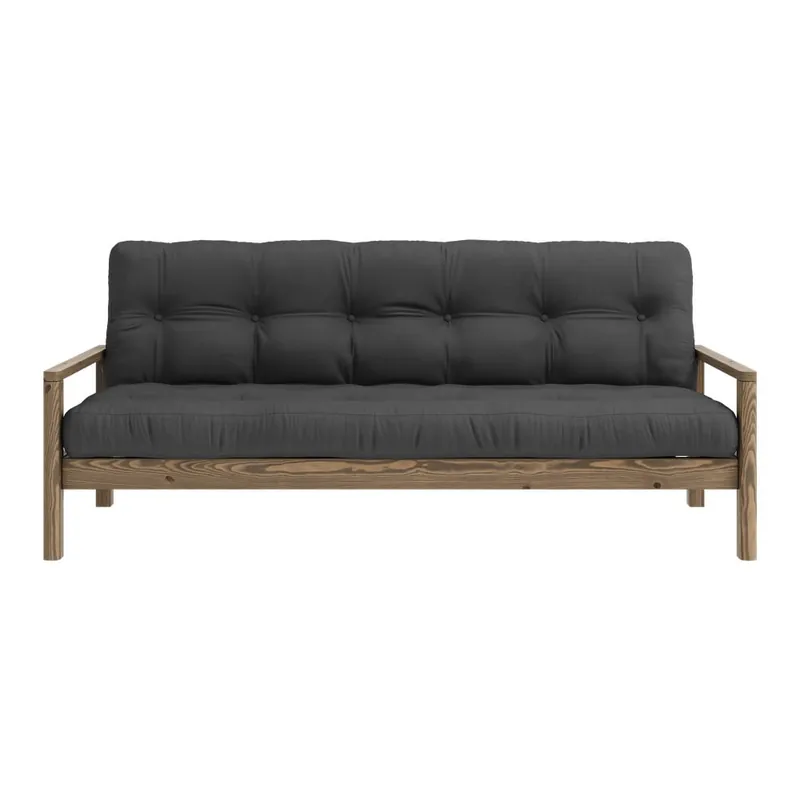Szybka dostawa Ciemnoszara rozkładana sofa 205 cm Knob – Karup Design Bonami