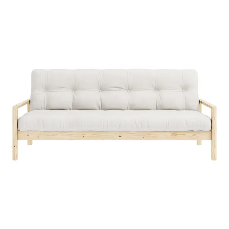 Wysoka jakość Kremowa rozkładana sofa 205 cm Knob – Karup Design Bonami