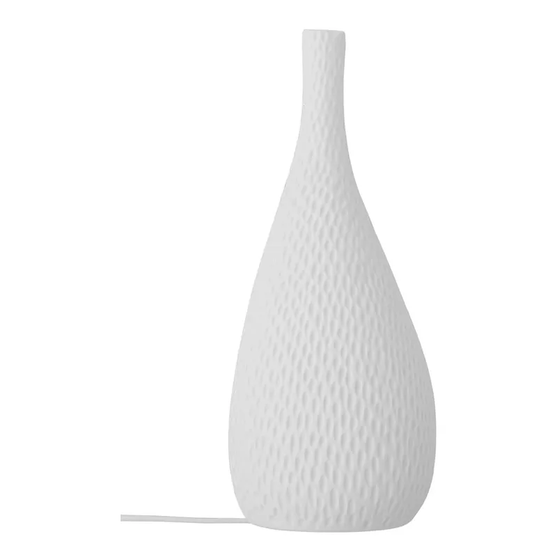 Wyjątkowa oferta Biała lampa stołowa (wysokość 32 cm) Pela – Bloomingville Bonami