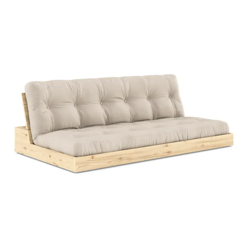 Beżowa rozkładana sofa 196 cm Base – Karup Design Bonami Taniej