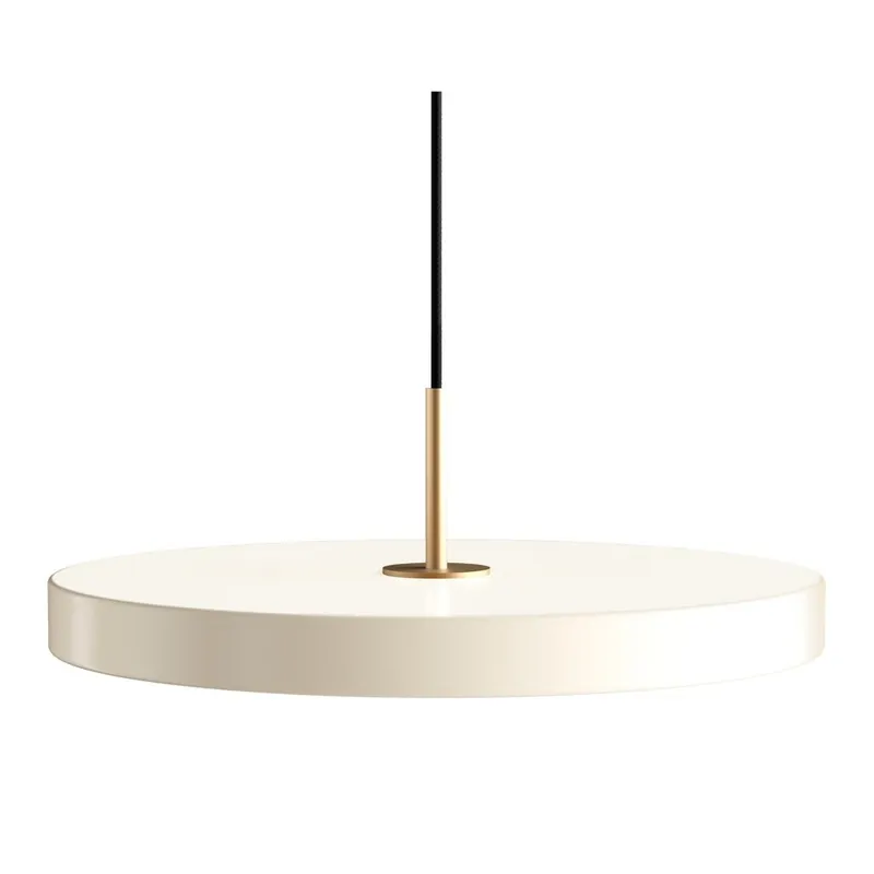 Rabat Kremowa lampa wisząca LED ze ściemniaczem i metalowym kloszem ø 43 cm Asteria Plus Medium – UMAGE Bonami