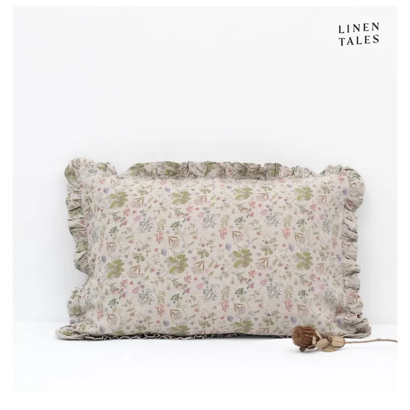 Lniana poszewka na poduszkę 65x65 cm Botany 2 – Linen Tales Bonami Oferta czasowa