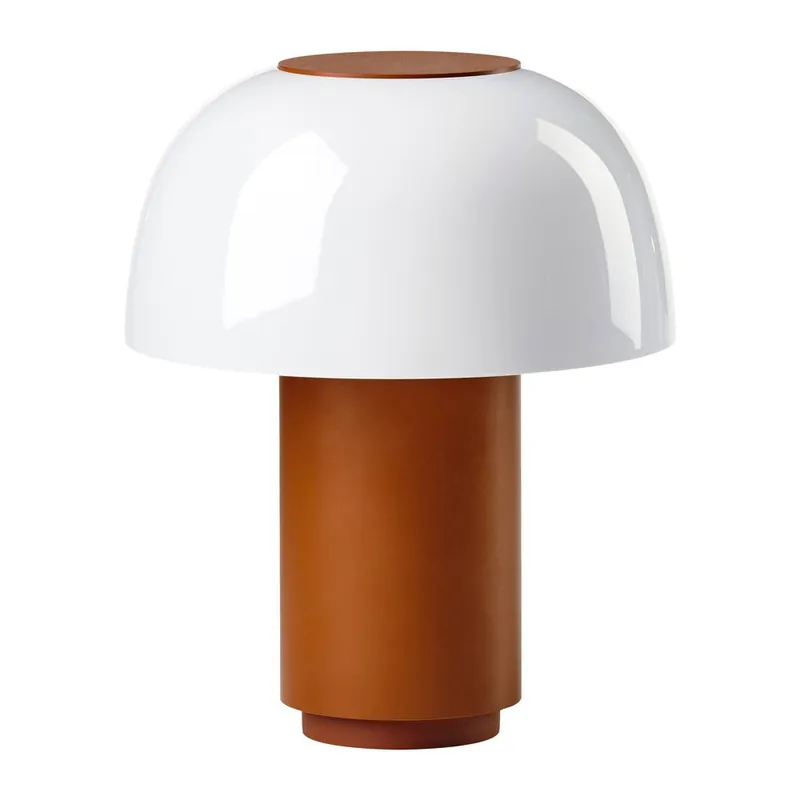 Pomarańczowa aluminiowa lampa stołowa LED ze ściemniaczem (wysokość 22 cm) Harvest – Zone Bonami Oferta