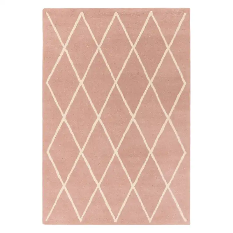 Ostatnia szansa Różowy wełniany dywan tkany ręcznie 160x230 cm Albany – Asiatic Carpets Bonami