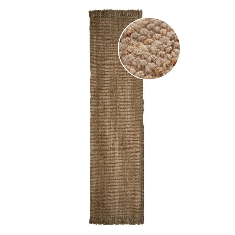 Chodnik z juty tkany ręcznie 60x150 cm Jute Boucle – Flair Rugs Bonami Dostępne od ręki