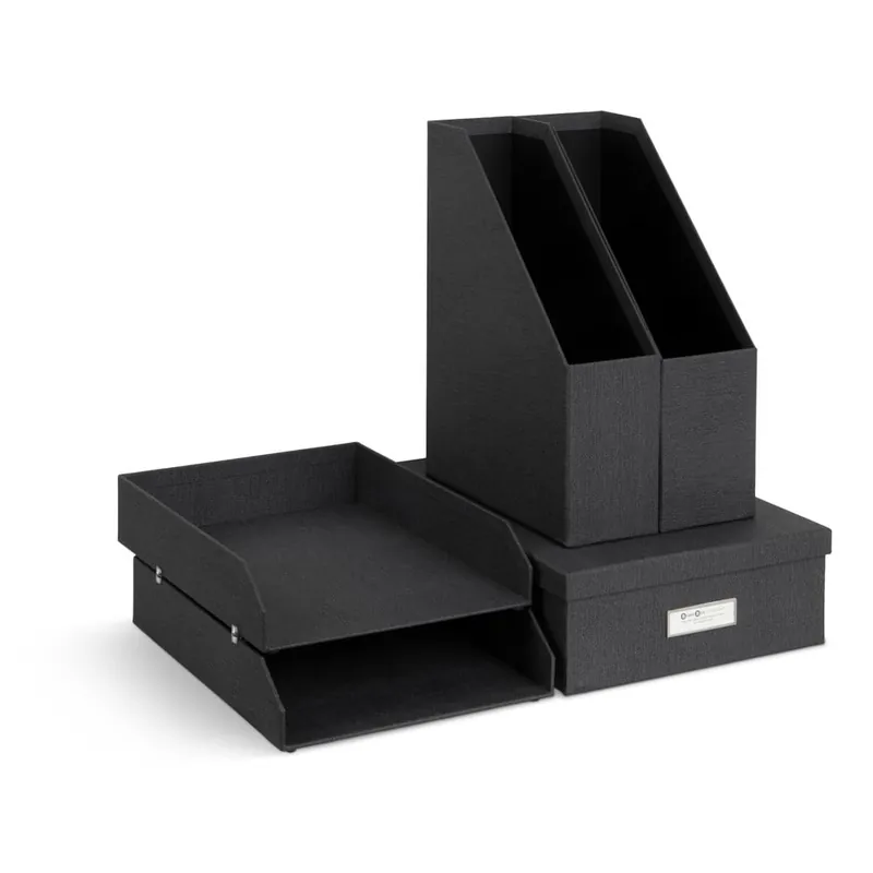 Kartonowe organizery na dokumenty zestaw 5 szt. Holger – Bigso Box of Sweden Bonami Niska cena