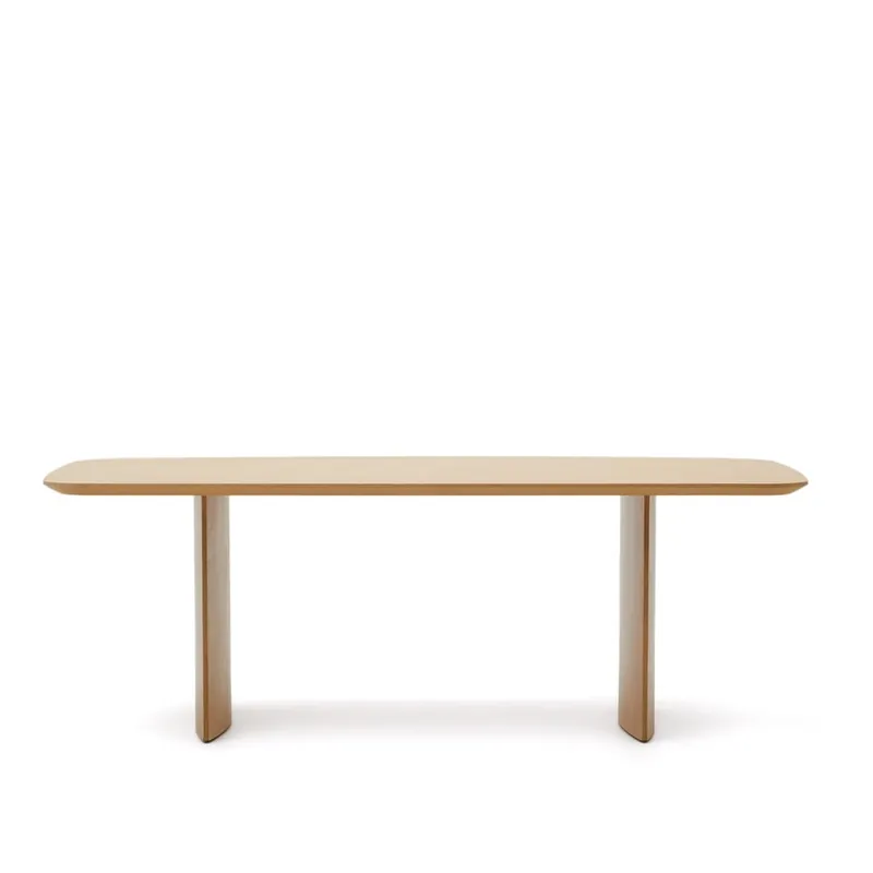 Naturalny stół w dekorze dębu 100x240 cm Litto – Kave Home Bonami Promocja