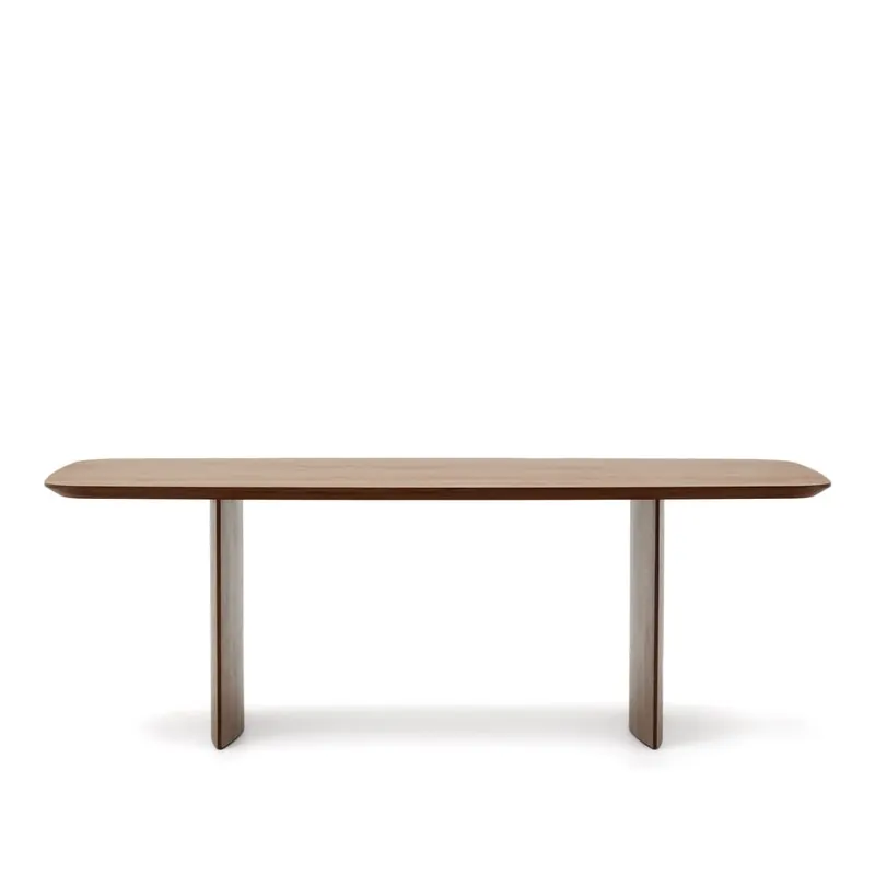 Brązowy stół w dekorze orzecha 100x240 cm Litto – Kave Home Bonami Tylko do końca tygodnia