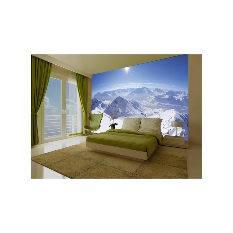 Obniżka ceny Tapeta Moutain Houses, 315x232 cm Bonami