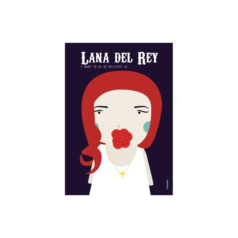 Plakat I want to be like Lana del Rey Bonami Zniżka