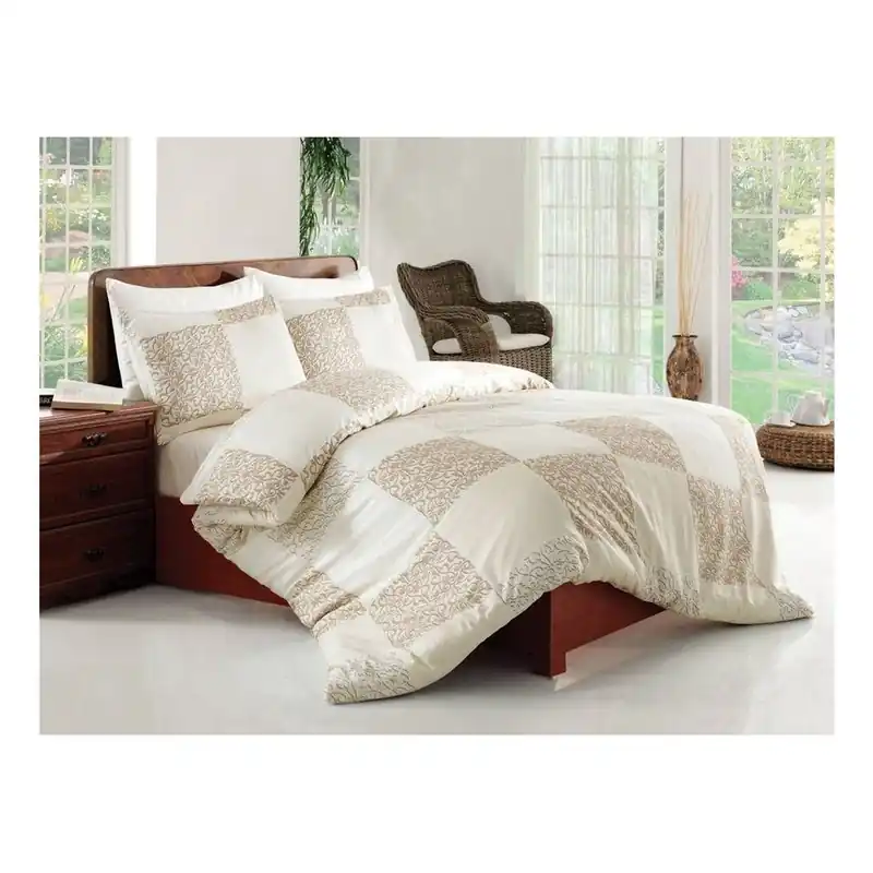 Pościel Moda Krem, 220x200 cm Bonami Oferta