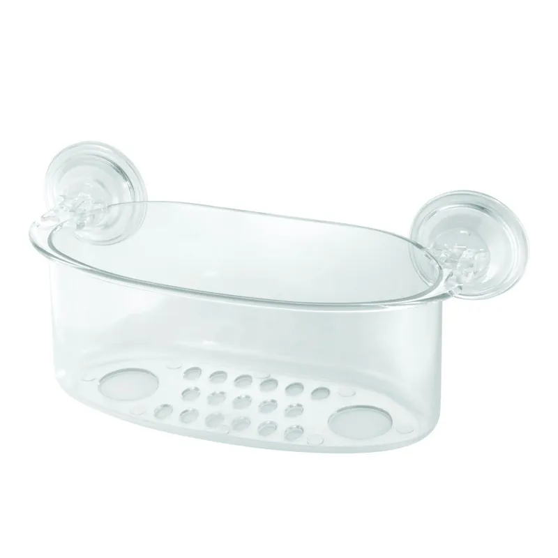 Bezpieczne zakupy Pojemnik z przyssawkami iDesign Suction Spa, dł. 30 cm Bonami