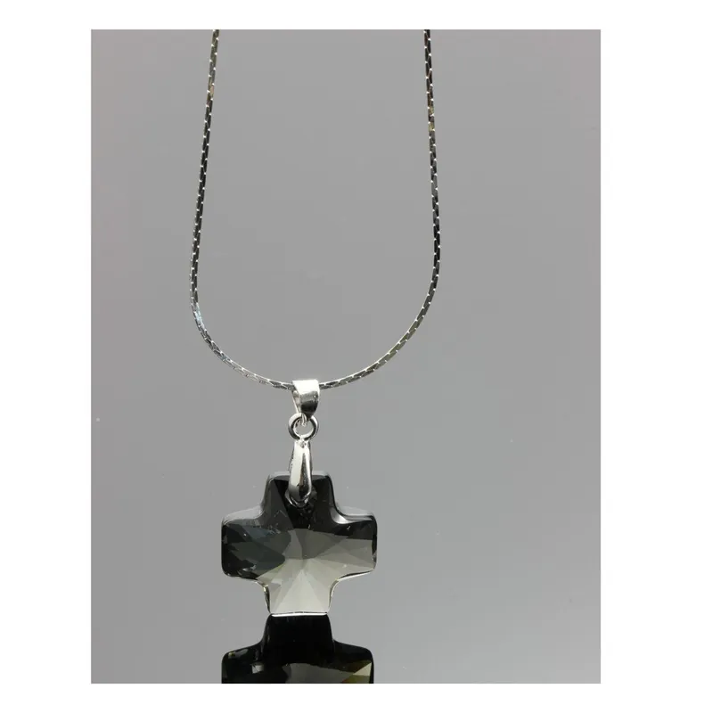 Wybór klientów Naszyjnik Swarovski Elements Black Diamond Bonami