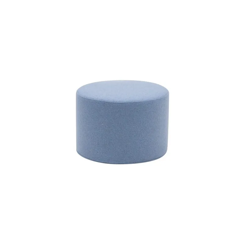 Niski jasnoniebieski puf Softline Drum Small Bonami Oferta czasowa
