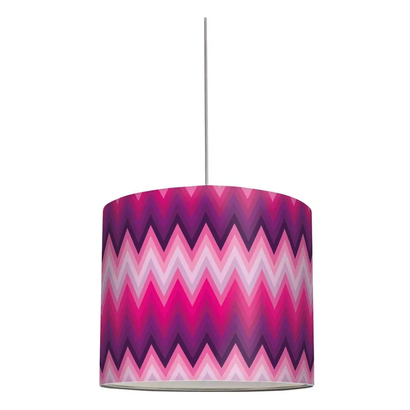 Taniej Abażur ZigZag Purple Bonami