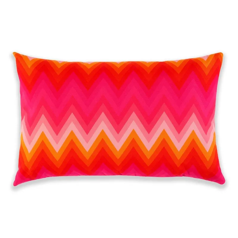 Poduszka ZigZag Orange/Pink, 60x40 cm Bonami Oferta limitowana