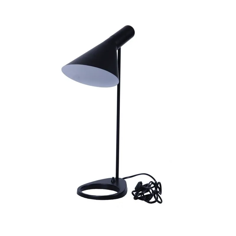 Zamów teraz Lampa stołowa Pelikan, czarna Bonami