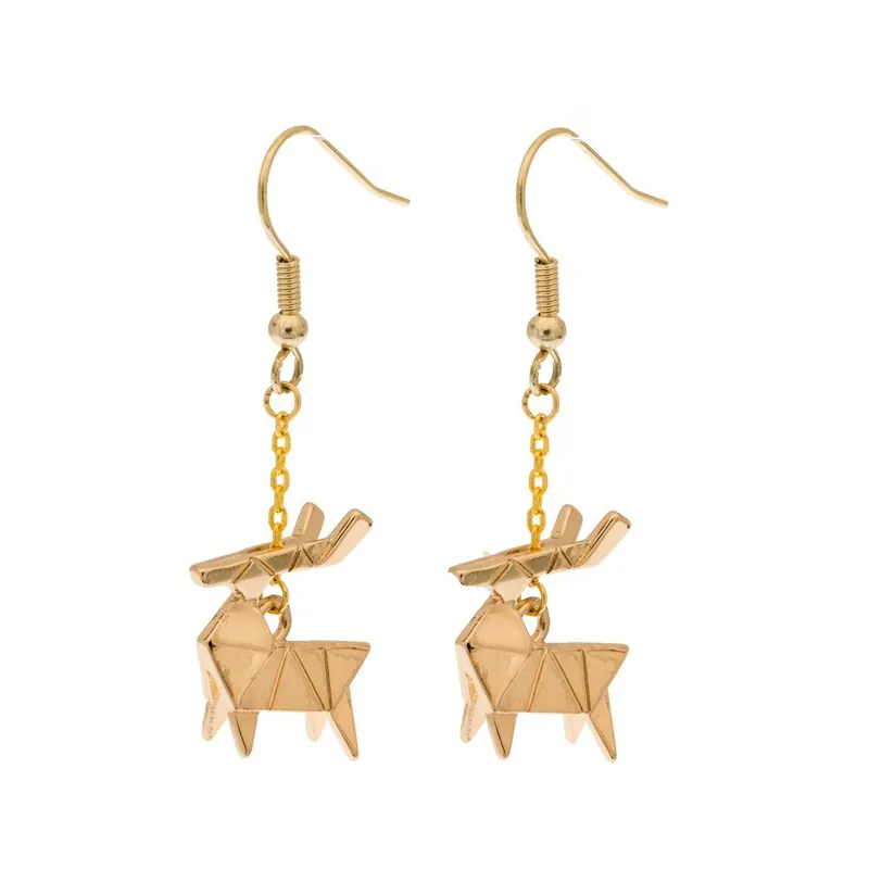 Ekspresowa dostawa Kolczyki Origami deer Bonami