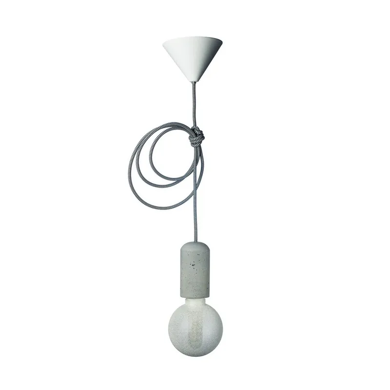Czarno-biała lampa Jakuba Velínskiego, dł. 1,2 m Bonami Taniej