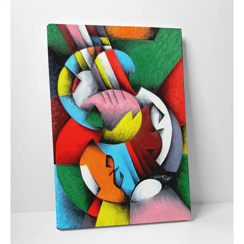 Obraz na płótnie "Świat kolorów", 50x70 cm Bonami Szybka dostawa