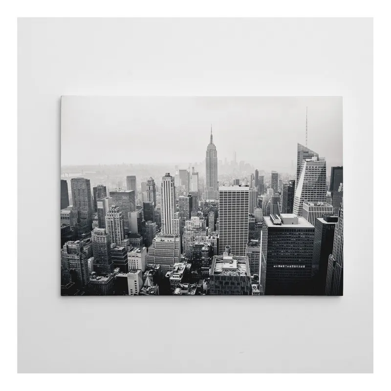Obraz na płótnie "Czarnobiały Manhattan", 50x70 cm Bonami Tylko dziś