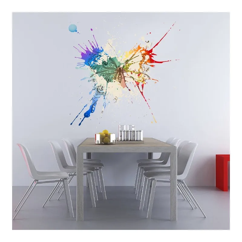 Nie przegap Naklejka na ścianę Art motyl, 90x120 cm Bonami