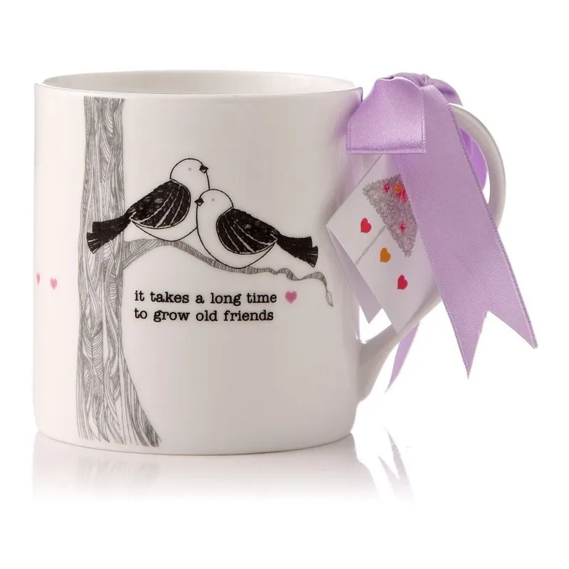 Porcelanowy kubek It takes a long time to grow old friends Bonami Darmowy zwrot