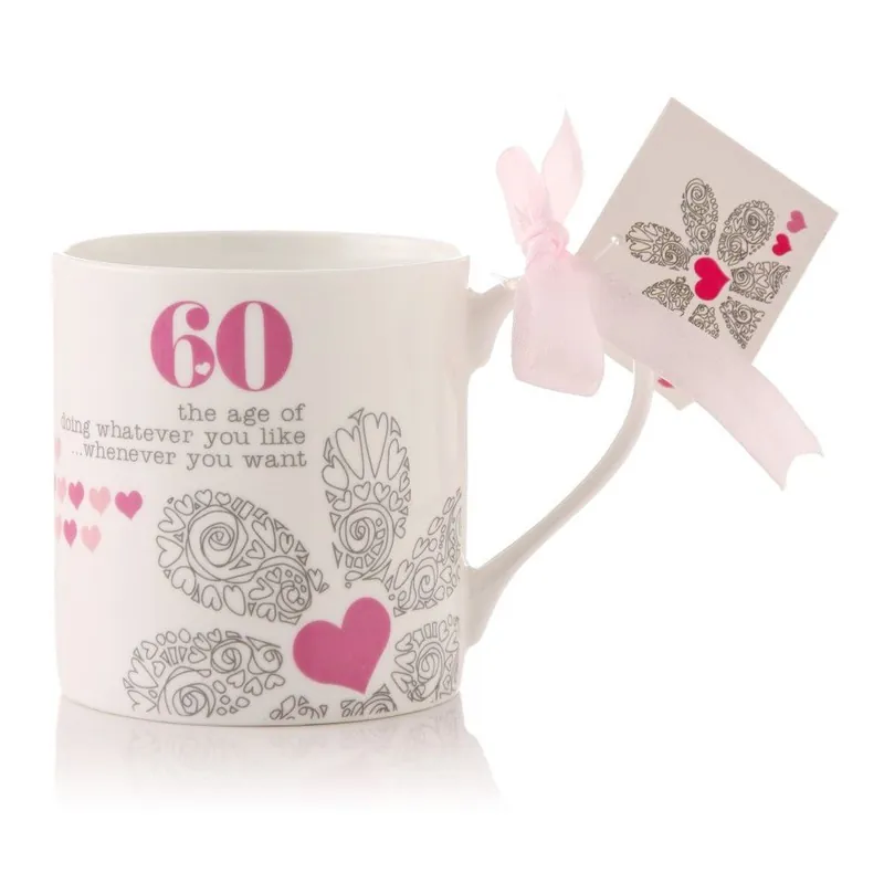 Porcelanowy kubek 60 the age of doing whatever you like... Bonami Łatwy zwrot