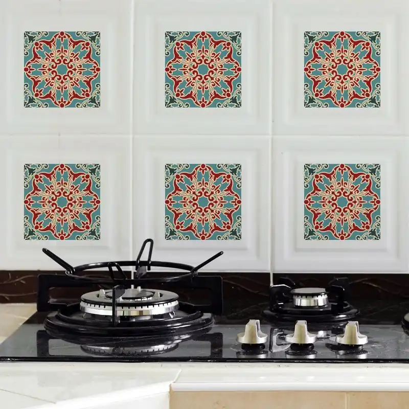 Oferta Naklejki Tile Art Rurqouise Ornament, 4 szt. Bonami