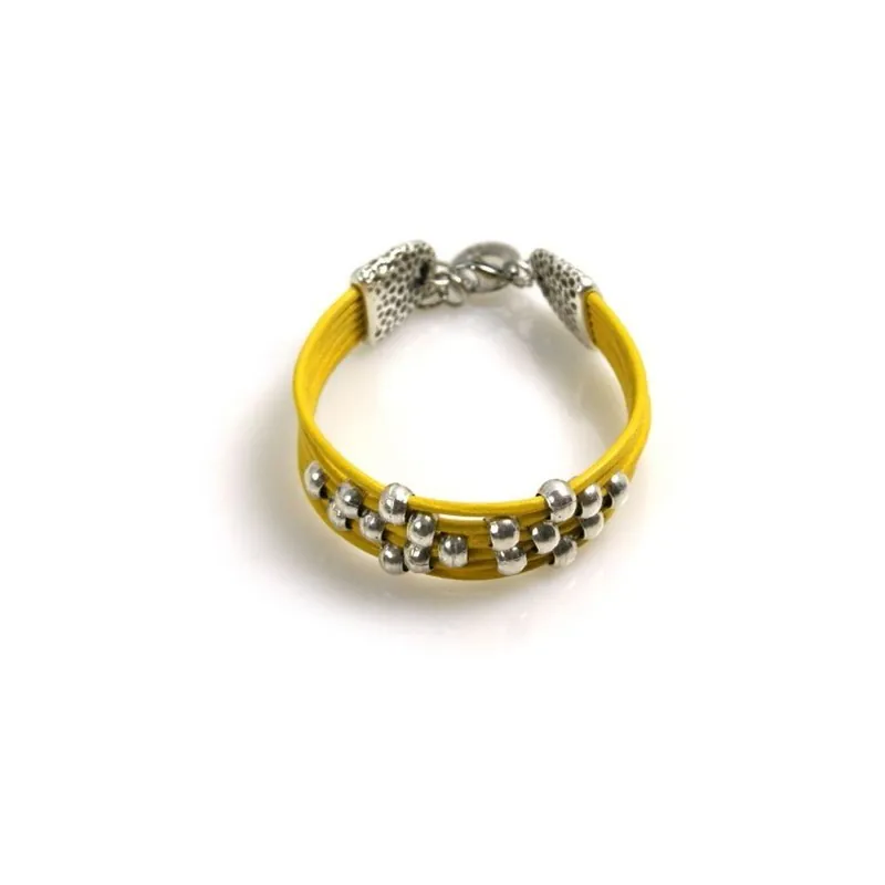 Bransoletka Pearls, żółta Bonami Ostatnie sztuki