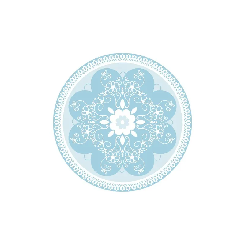 Nie przegap Zestaw 2 mat stołowych Blue Ornament Bonami