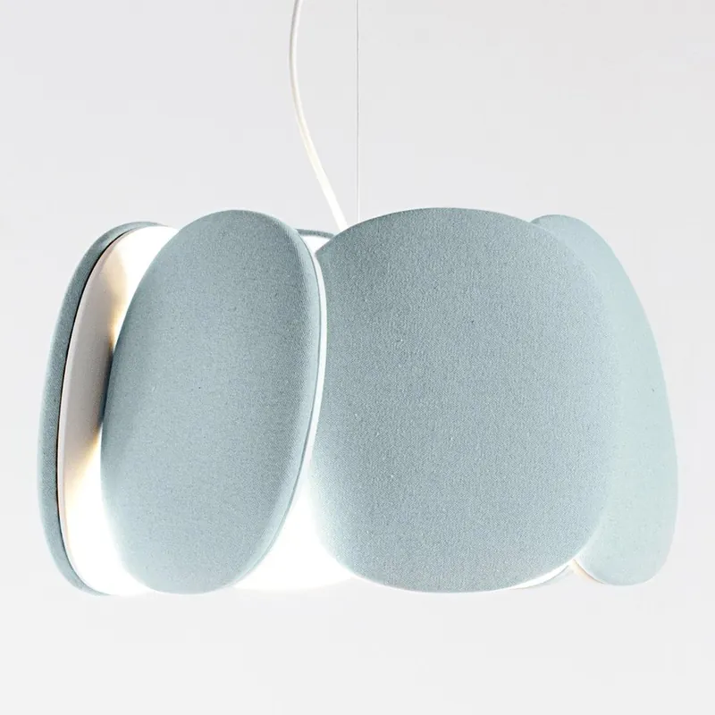 Lampa sufitowa Bloemi, jasnoniebieska Bonami Premium