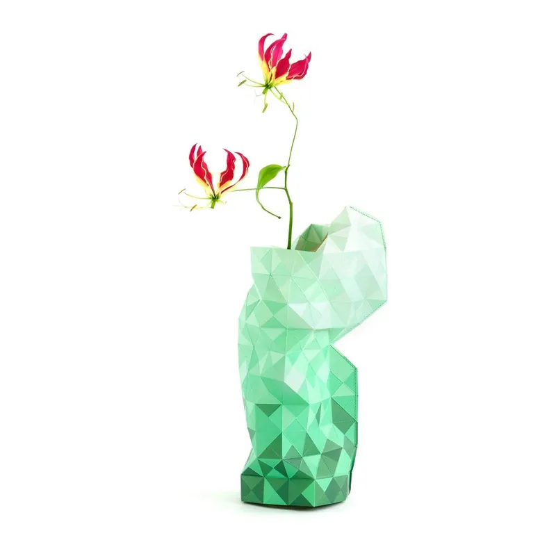 Papierowy wazon Green Gradient Bonami Wysoka jakość