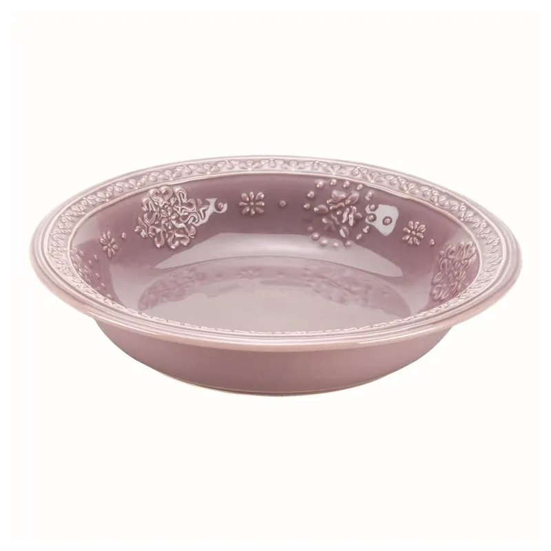 Ceramiczna miska na sałatkę Old Roze Bonami Łatwy zwrot