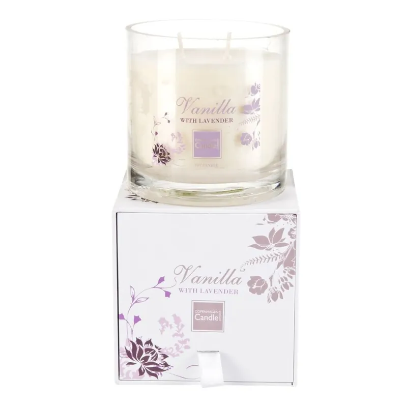 Bestseller Świeczka zapachowa Vanilla&Levender Medium, czas palenia 50 godzin Bonami