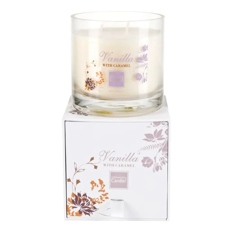 Wybór klientów Świeczka zapachowa Vanilla&Caramel Medium, czas palenia 50 godzin Bonami