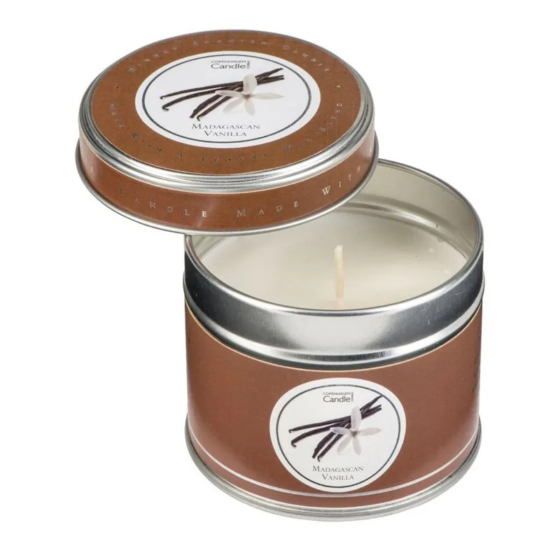 Szybka wysyłka Świeczka zapachowa w puszcze o zapachu wanilii Copenhagen Candles Madagascan, czas palenia 32 godz. Bonami