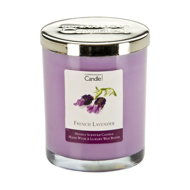 Oferta Świeczka o zapachu lawendy Copenhagen Candles French, czas palenia 40 godz. Bonami