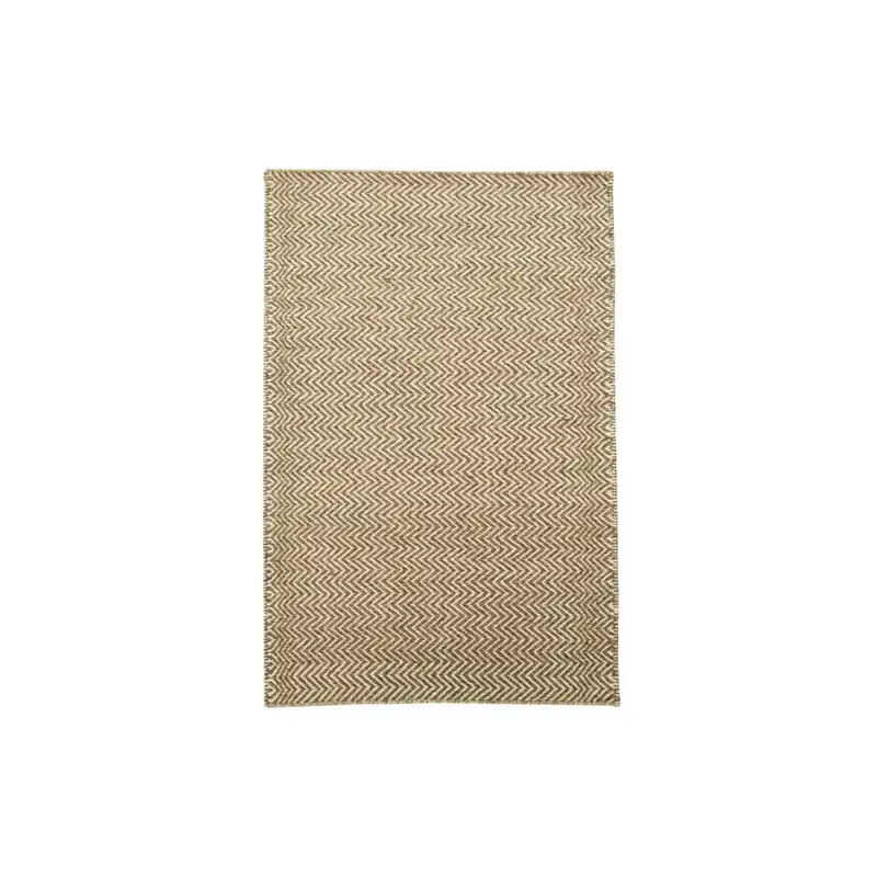 Ręcznie tkany kilim Brown Zigzag Kilim, 74x115 cm Bonami Do wyczerpania zapasów