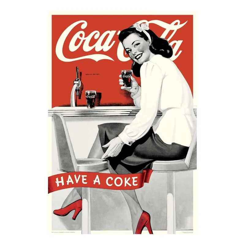 Ostatnia szansa Plakat Have a coke, 61x91 cm Bonami
